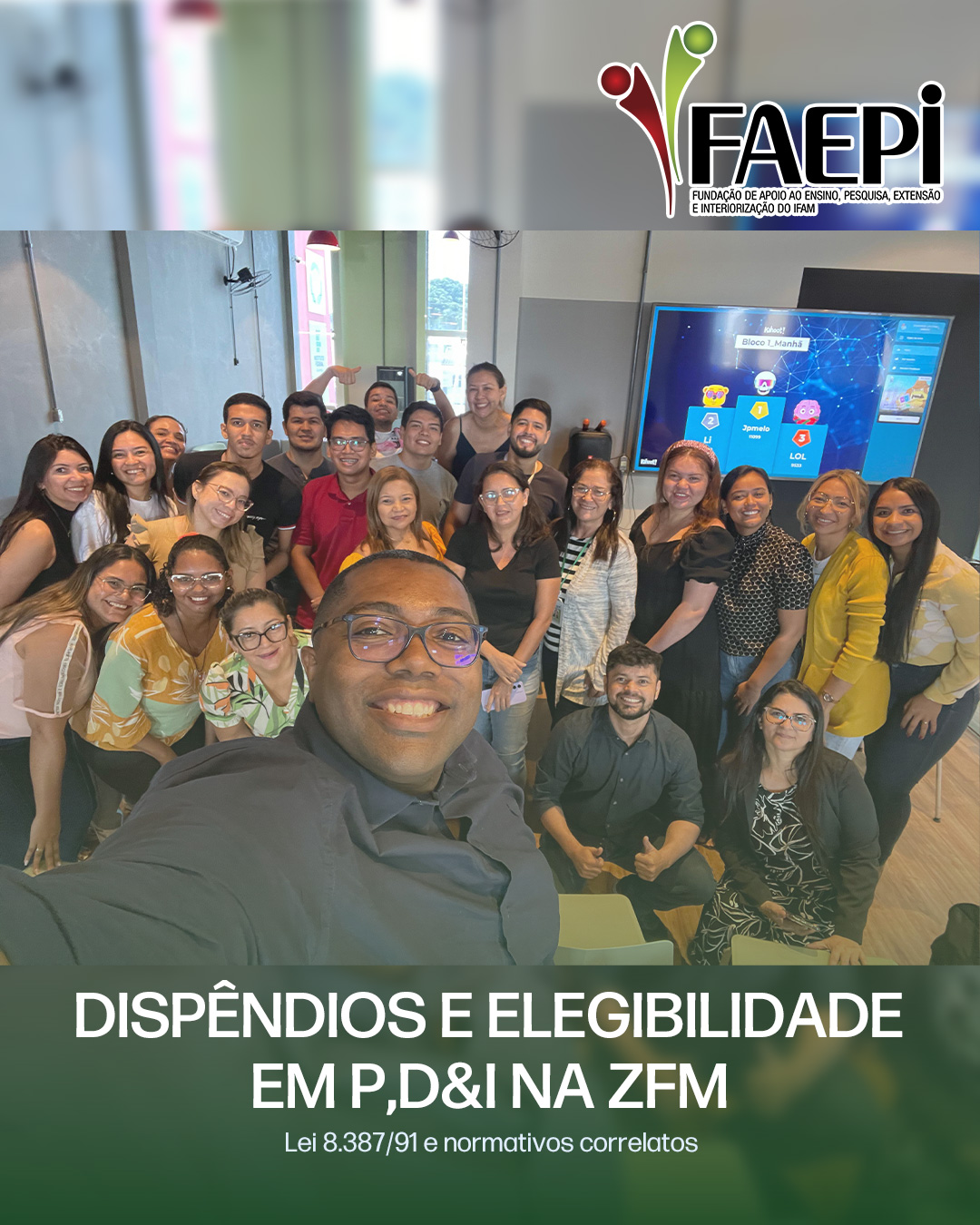 FAEPI promove cursos de capacitação em PD&I para colaboradores e parceiros